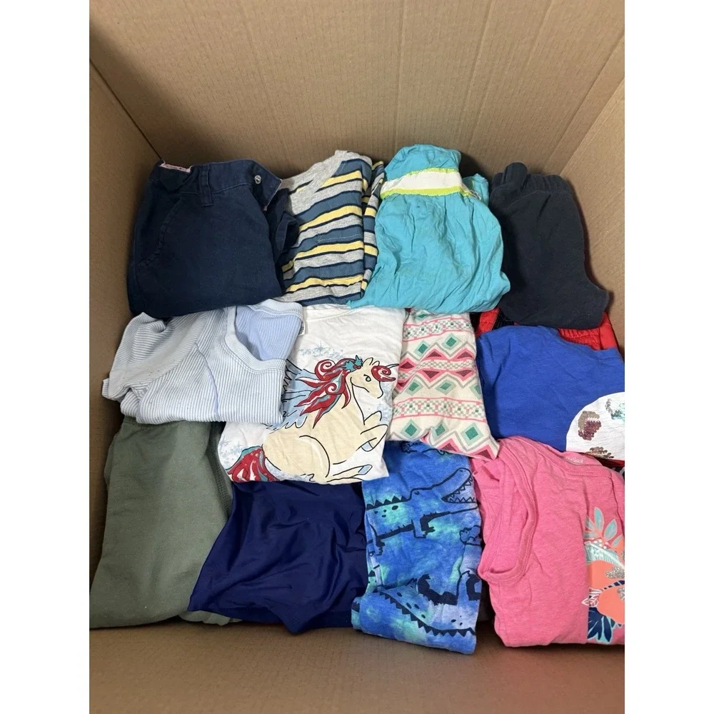 Lot‎ of 80 Mixed Baby And Toddler Clothing ( See Description)
